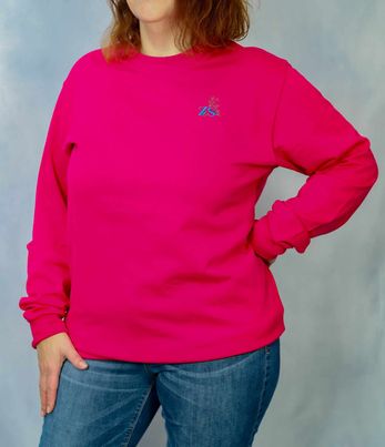 Sweat-shirt mixte avec flocage