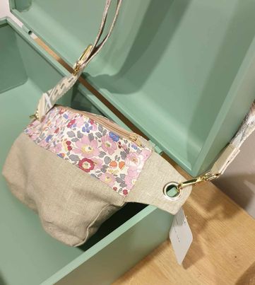 Sac Banane en tissus coton ou simili cuir