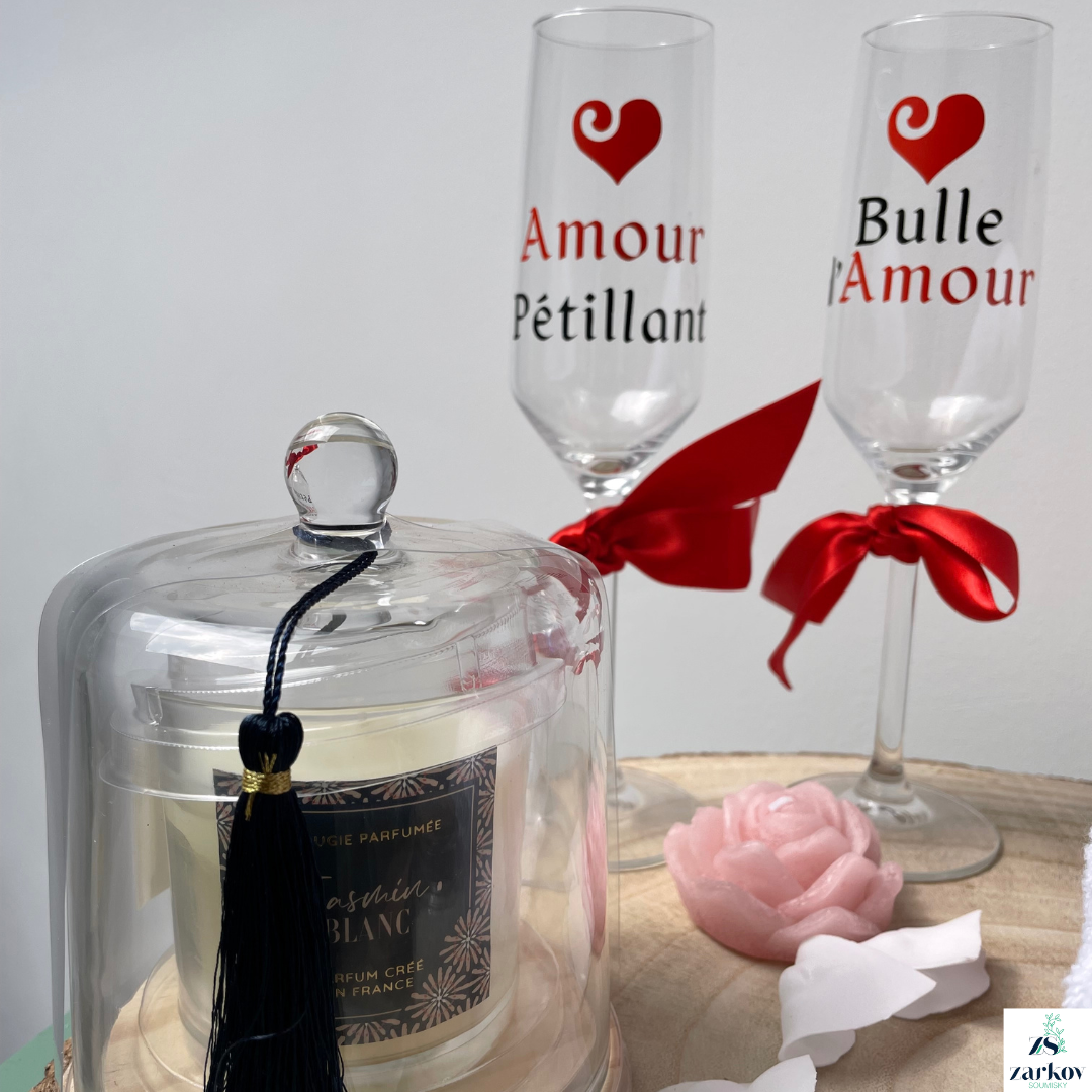 Coffret cadeau mariage, cadeau saint Valentin, cadeau couple